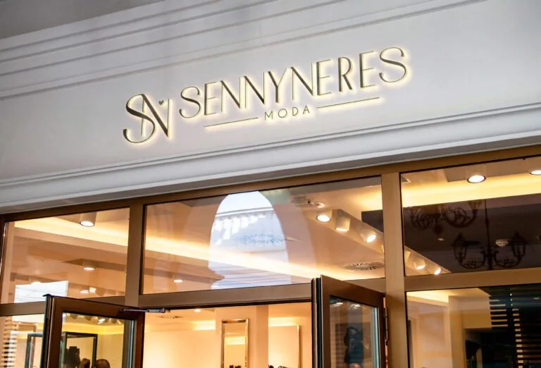 Projeto de fachada da Sennyneres criado pela Tom Ideal Design