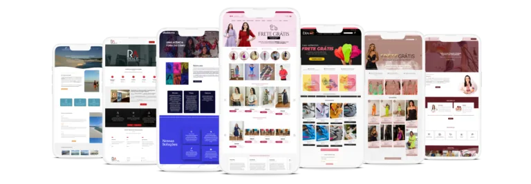 Portfólio de sites da Tom Ideal Design - Arte portifolio de sites tom ideal designer