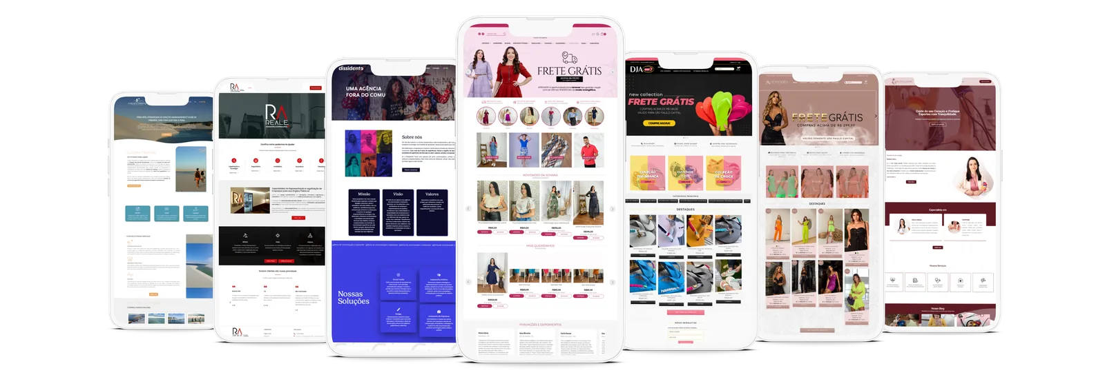 Portfólio de sites da Tom Ideal Design - Arte portifolio de sites tom ideal designer