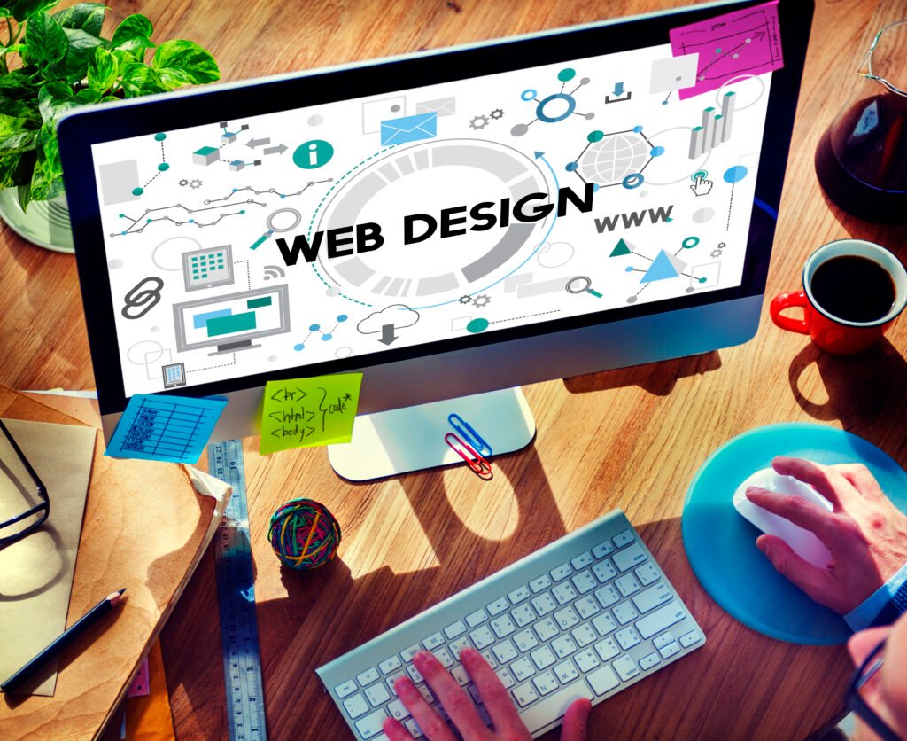 Design profissional de website - Web Design Technology Browsing Programming Concept
